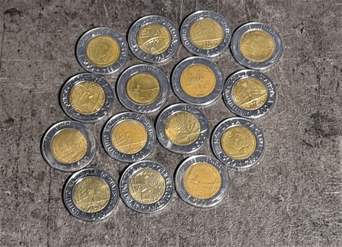 Lotto monete 500 lire vari - lotto,