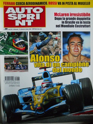 Autosprint 2005 alonso - autosprint, n�39
