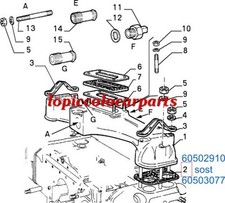 60502910 60503077 guarnizione - 60502910/60503077,