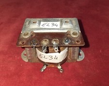 TRASFORMATORE USCITA AUDIO  PER VALVOLA FINALE AUDIO EL34.  Leggi bene.