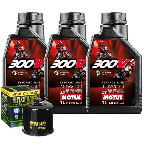 Kit tagliando olio motul 300v - motul,