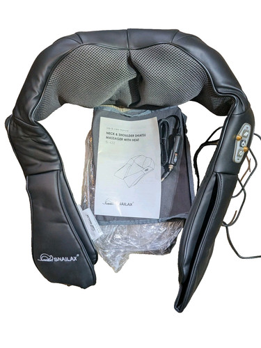 Snailax shiatsu neck - shiatsu, massager