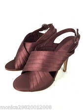 Zara Rosso Bordeaux Sandali