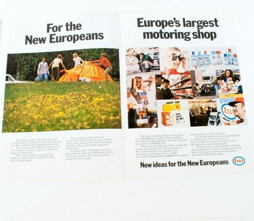 Vintage esso motoristico - vintage,