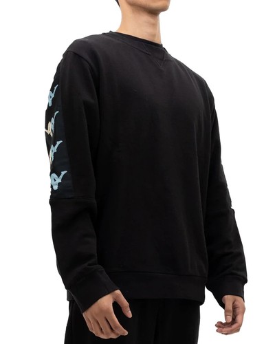 Felpa girocollo pullover - felpa, uomo