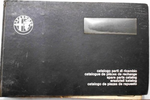 Catalogo ricambi alfa romeo - ricambi,