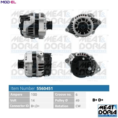 Alternatore 5560451 per opel - alternatore,