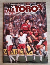 Alè Toro n 5 1990 poster Romano Superga Mussi Lentini Maratona Grande Torino