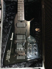 Ibanez X-ING IMG2010 Headless Black Vintage Set Chitarra Midi 1985 FujiGen Giappone