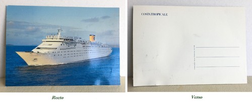 Carte postale costa - carte,