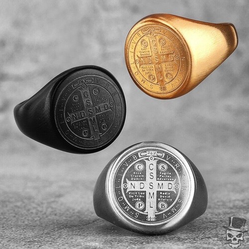 Anello con sigillo san - con,