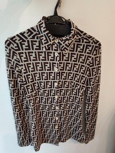 Fendi logo polo shirt - fendi, zicca