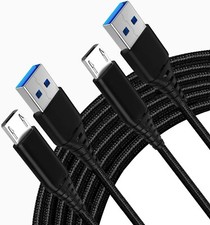 2 CAVI RICARICA SAMSUNG HUAWEI ASUS LG NOKIA UNIVERSALI - APERTI MAI USATI