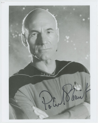 Patrick stewart star trek - stewart, foto