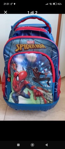 Zaino trolley spiderman - zaino,