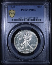 1941 Walking Liberty Half