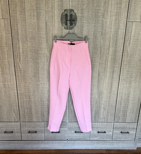 Zara high waist pink - high, trousers