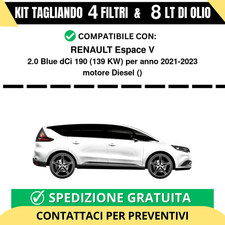 Tagliando per RENAULT Espace V