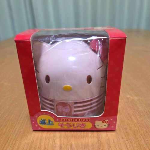 Hello kitty tabletop cleaning - kitty,
