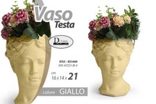 VASO TESTA DONNA PORTA FIORI