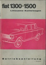 FIAT 1300 1500 Manuale Uso e