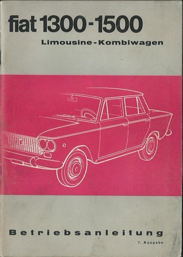 Fiat 1300 1500 - 1500, e