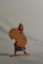 Guerriero persiano che attacca