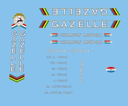 Decalcomanie per bicicletta