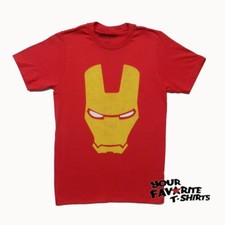 Maglietta Da Uomo Con Elmo Di Iron Man Armored Avenger Marvel Comics