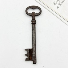 Chiave antica Maschio in ferro per porta serratura vecchia ferramenta C5