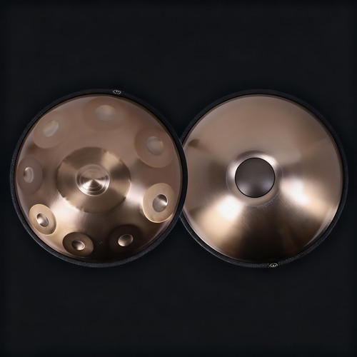 Handpan artigianale note oro - 9,
