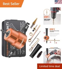 Nibbler Lamiera Doppia Testa - Taglio di Precisione Senza Sforzo con P...