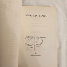 Signed SWORD SONG by Bernard