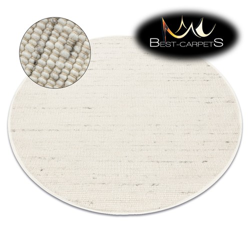 Tappeto tondo naturale double - tappeto,