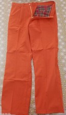 Lotto 5 pantaloni da lavoro Arancione uomo Taglia 54