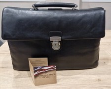 Valigetta in pelle nera A.G