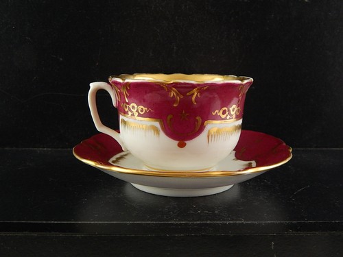 Antica rara tazza - tazza, piattino