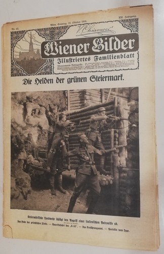Rivista wiener bilder ww1 - bilder, 43