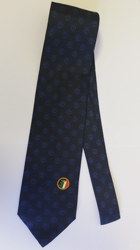 Cravatta vintage figc stemma - figc,