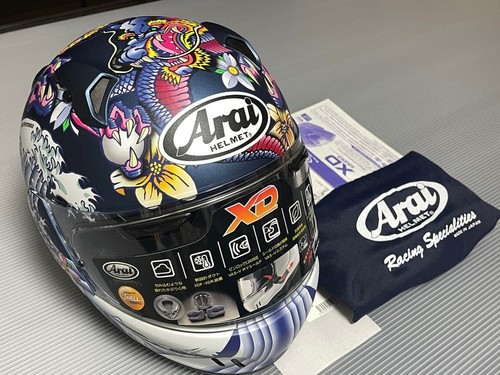 Casco arai blu orientale - arai,