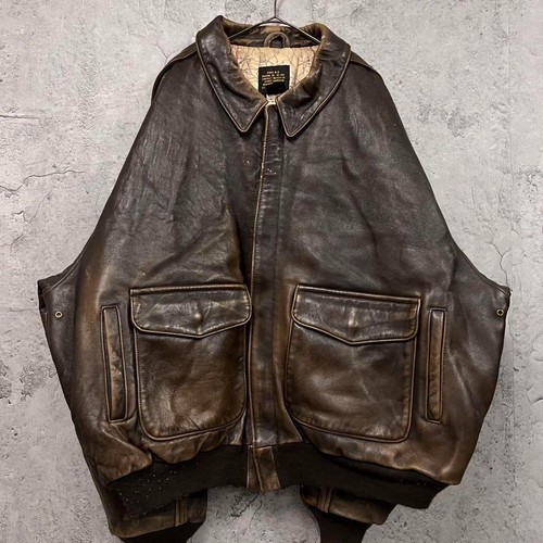 Giacca pelle vintage - , avirex