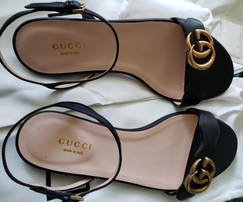 Gucci marmont flat - flat, sandals