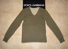 Dolce&Gabbana Black Label DOUBLE Army V-neck T-shirt Sweatshirt 44 IT (S) 375€