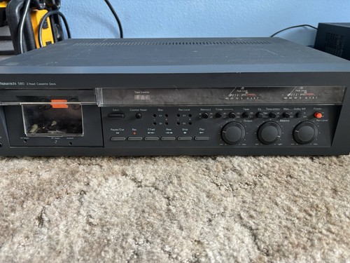 Nakamichi 580 cassette - nakamichi, deck