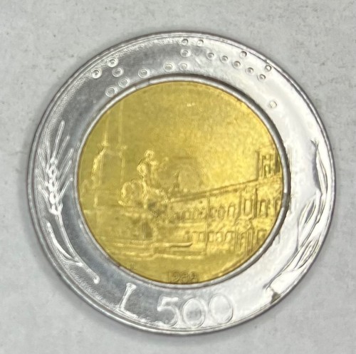 1988 italy 500 lire - 500,
