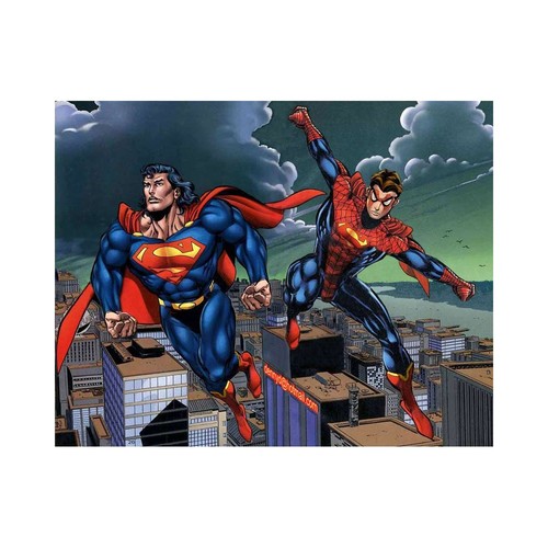 Cialda ostia superman - in,