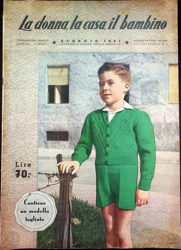 Donna casa il bambino - la,