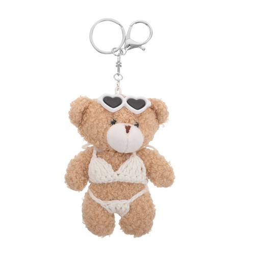 Portachiavi orso peluche - orso,