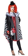 Pierrot Clown Costume Donna