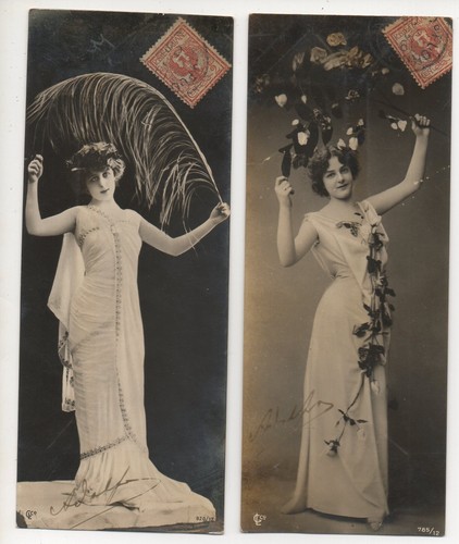 Art nouveau 2 cartoline - nouveau,